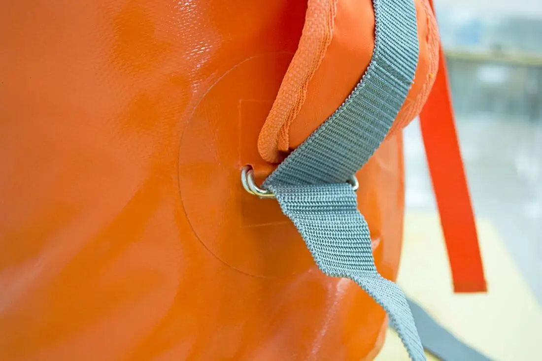 Герморюкзак &quotБерег&quot ПВХ (90л оранжевый) | Багаж и сумки