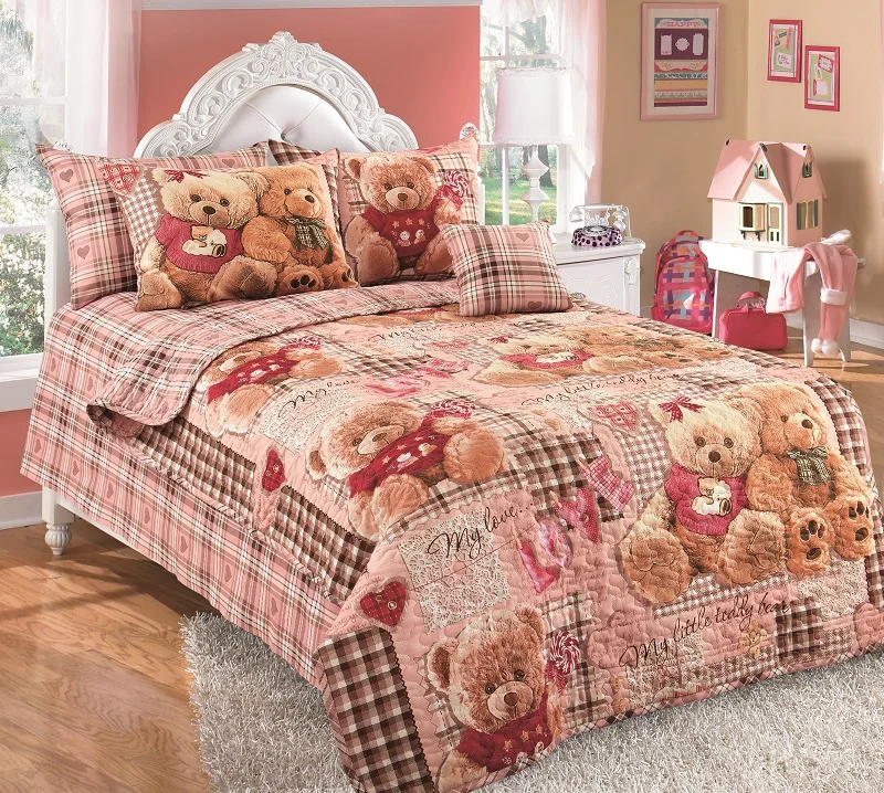 IV Стеганое покрывало из перкаля для детей ясли Ткань верха: перкаль хлопок 100%