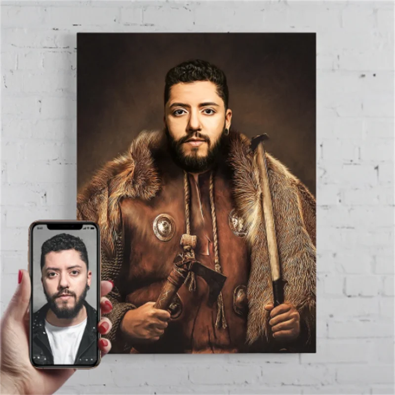 Настенный постер с изображением Королевского короля для спальни гостиной