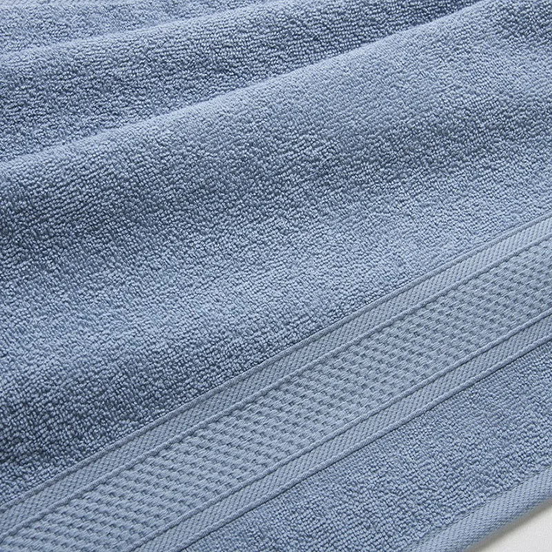 Blue gray IV хлопок махровое полотенце, 4 размера: 40x70, 50x90,70x140100x180 см, Текстиль для дома ванной комнаты кораллового цвета Мягкая быстрая сушка - Цвет: Blue gray