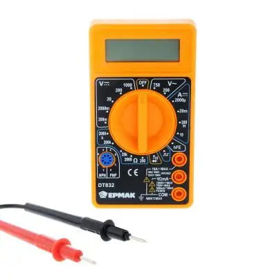 ЕРМАК Мультиметр цифровой DT-832