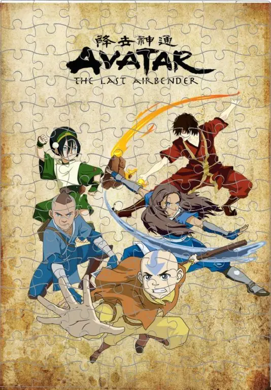 Пазл Аватар: Легенда об Аанге / Avatar: The Last Airbender №1 | Игрушки и хобби