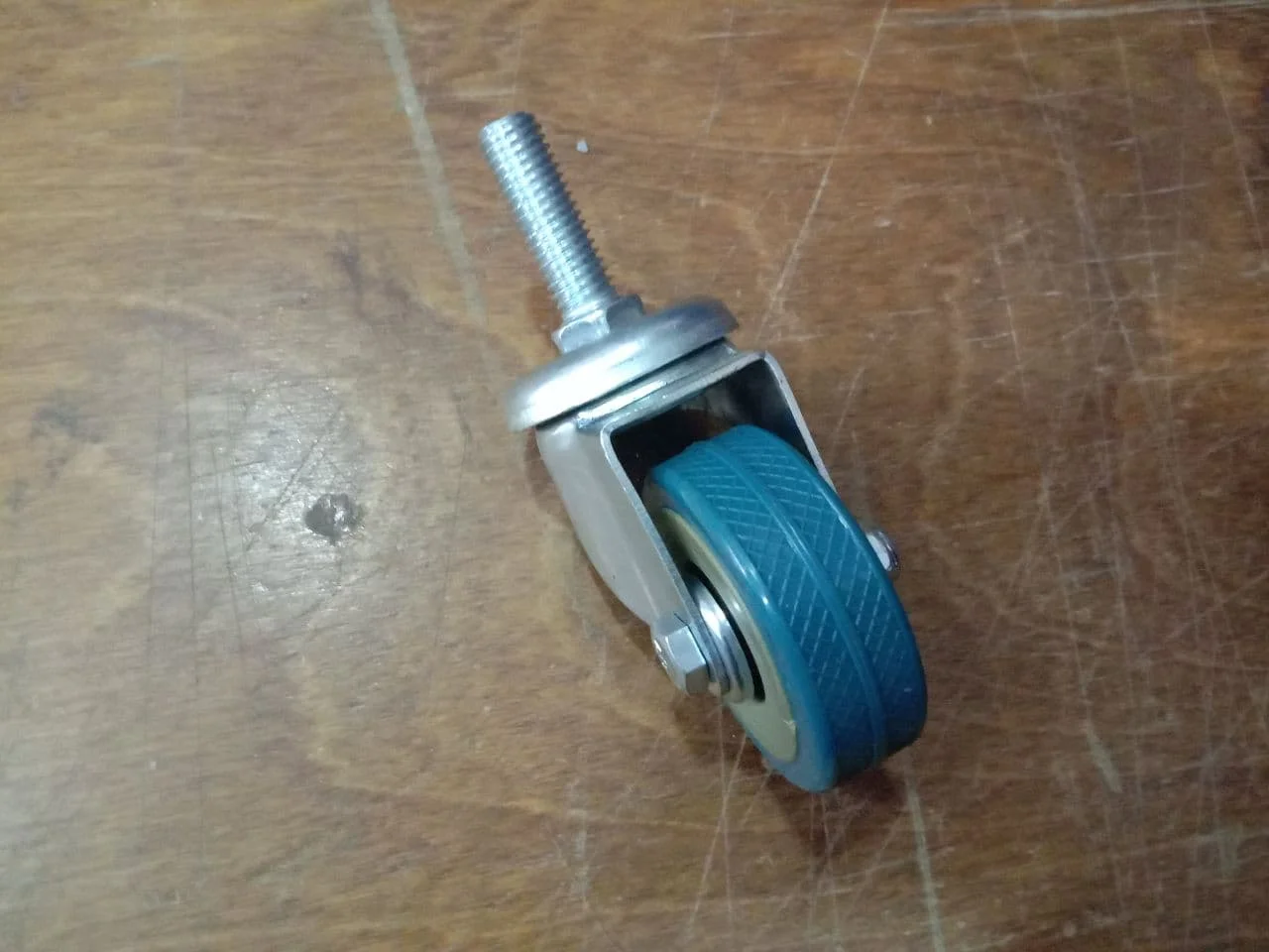 4 шт. Колёса поворотное 50мм. Колёсная опора поворотная болтовое крепление М10 50 мм