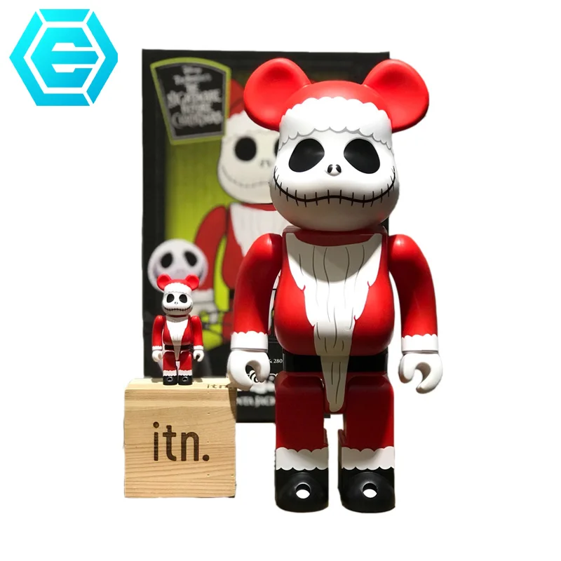 Рождественская игрушка Ночная подвеска Bearbrick 400% фигурки героев игрушки|Игровые и