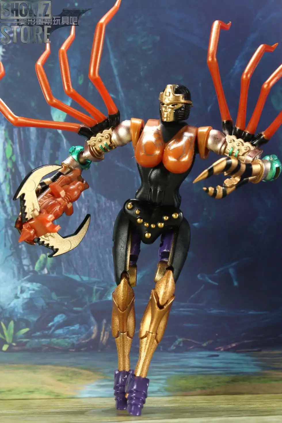 [Show. Z Store] трансформирующийся элемент TE MM001 TE-MM001 Blackarachnia фигурка трансформации