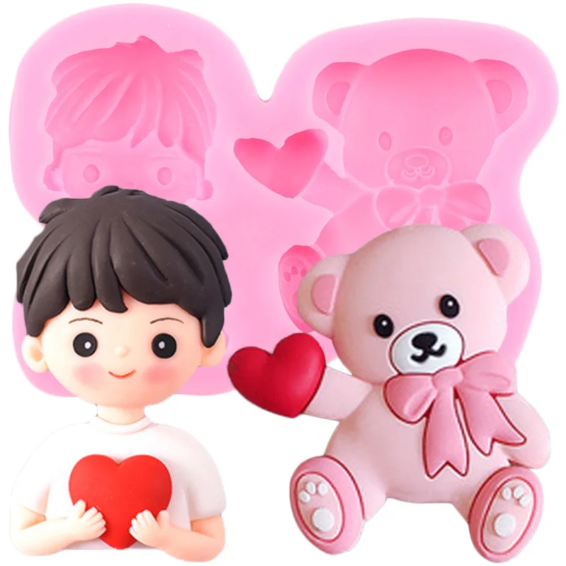 3D аксессуары для выпечки в виде сердца |