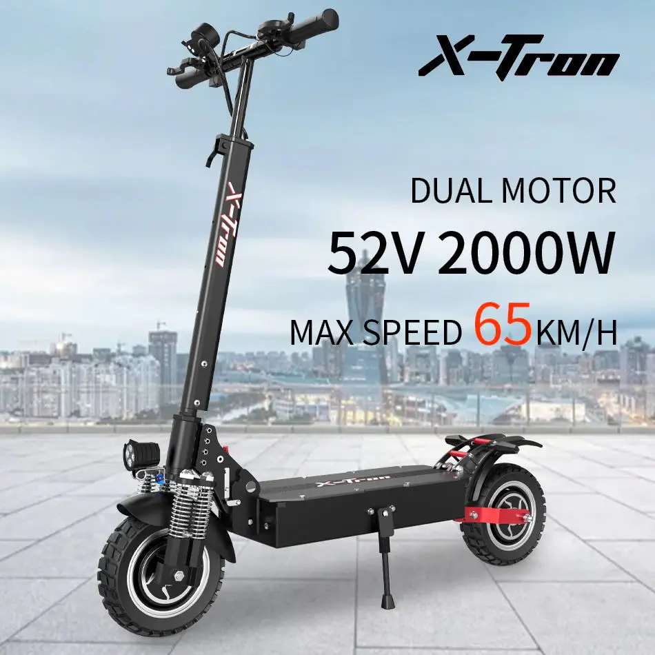 Электрический скутер X Tron T10Pro 52 в 2000 Вт 65 км/ч|Электросамокаты| |