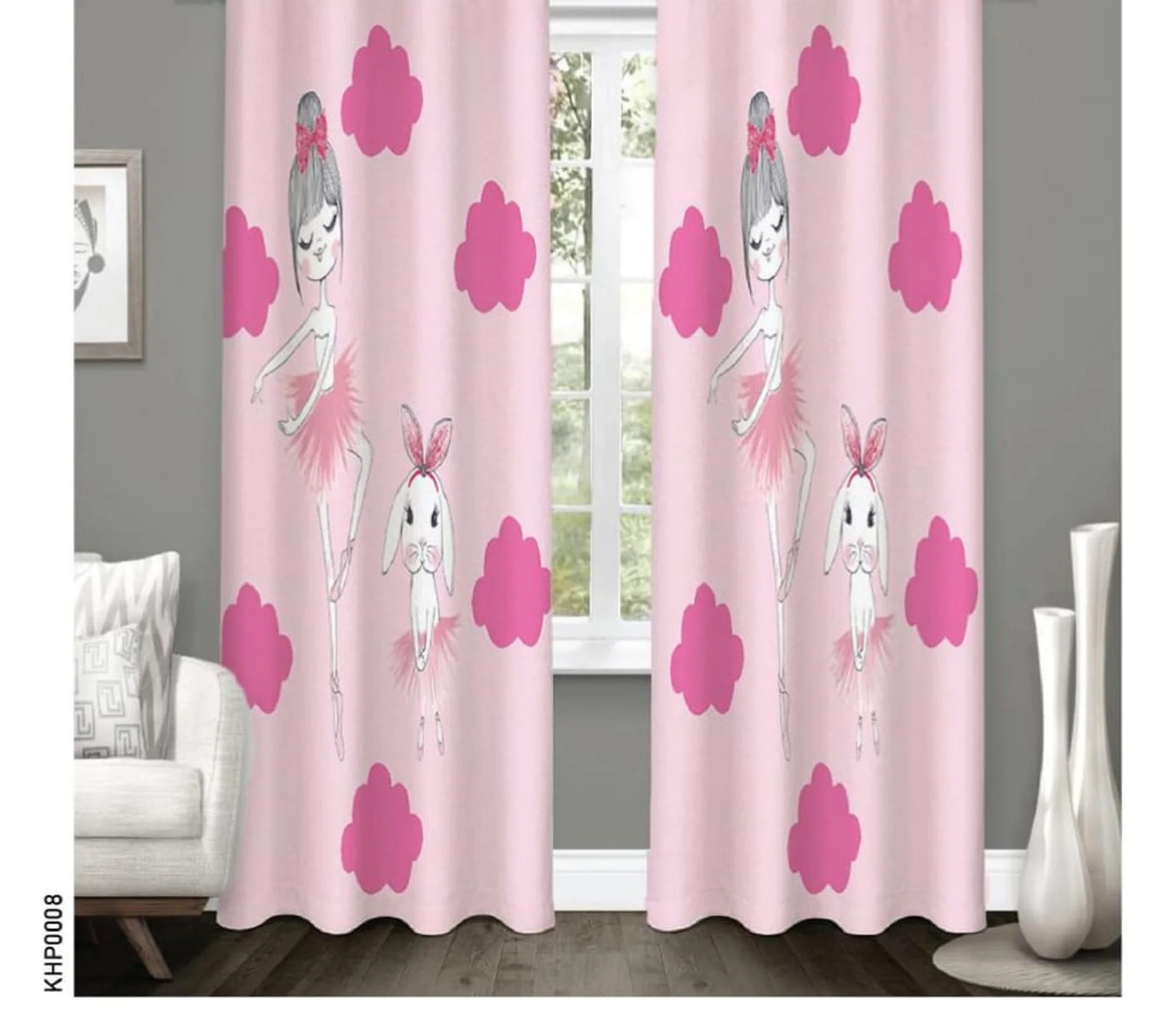 

Kids Curtains Blackout / Baby Room Printed Curtain,Girl and Boy Room Curtains, Nursery Curtains, 140/260cm - 55'' 102''
