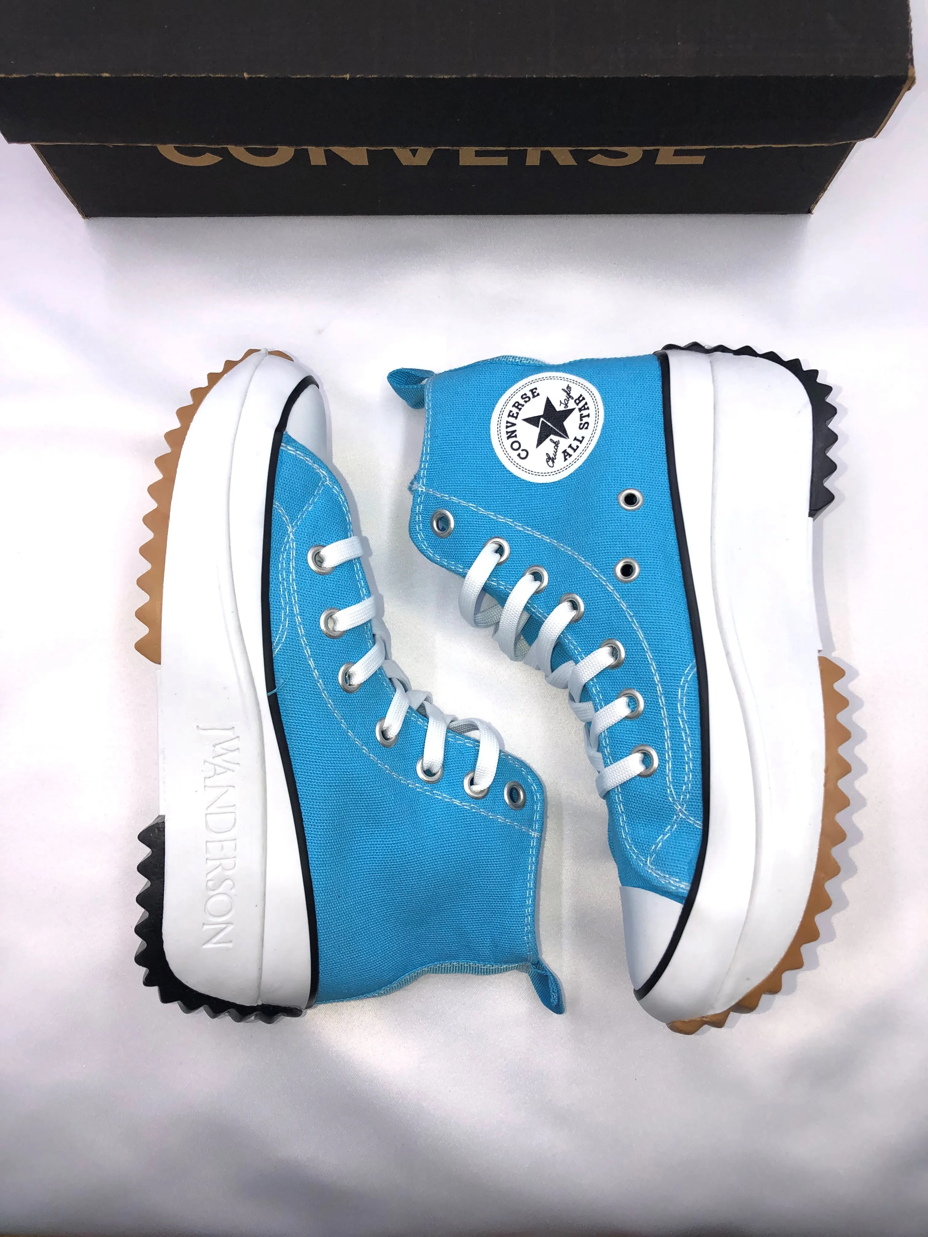 Кроссовки Converse Run Star Hike женские высокие подошвы повседневное использование для