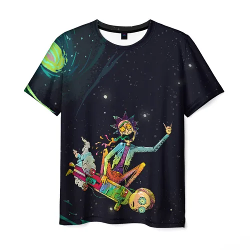 Мужская футболка 3D Rick and Morty | одежда