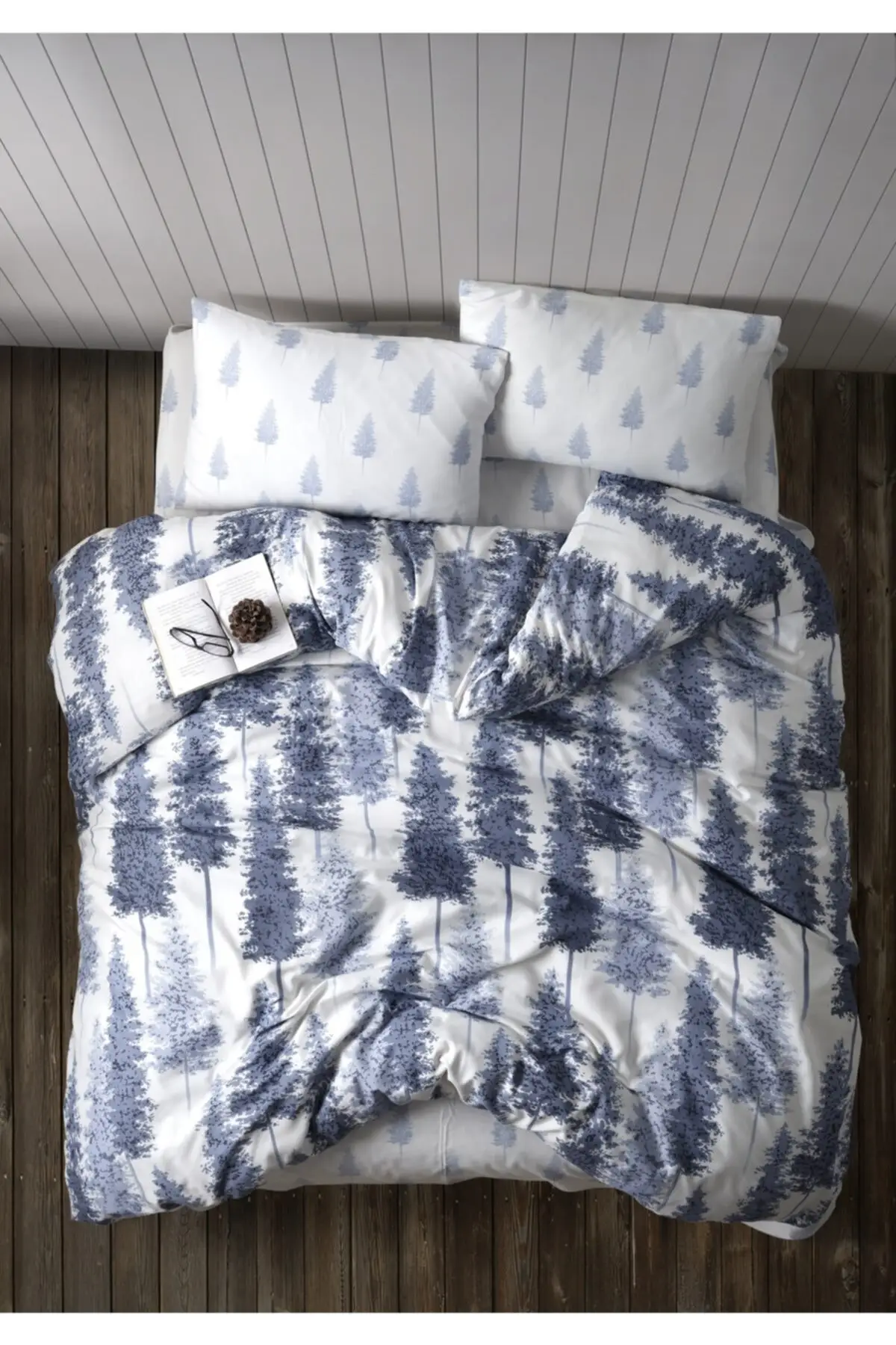 

Двойной комплект пододеяльников Louis Mary Forest 200x220 см