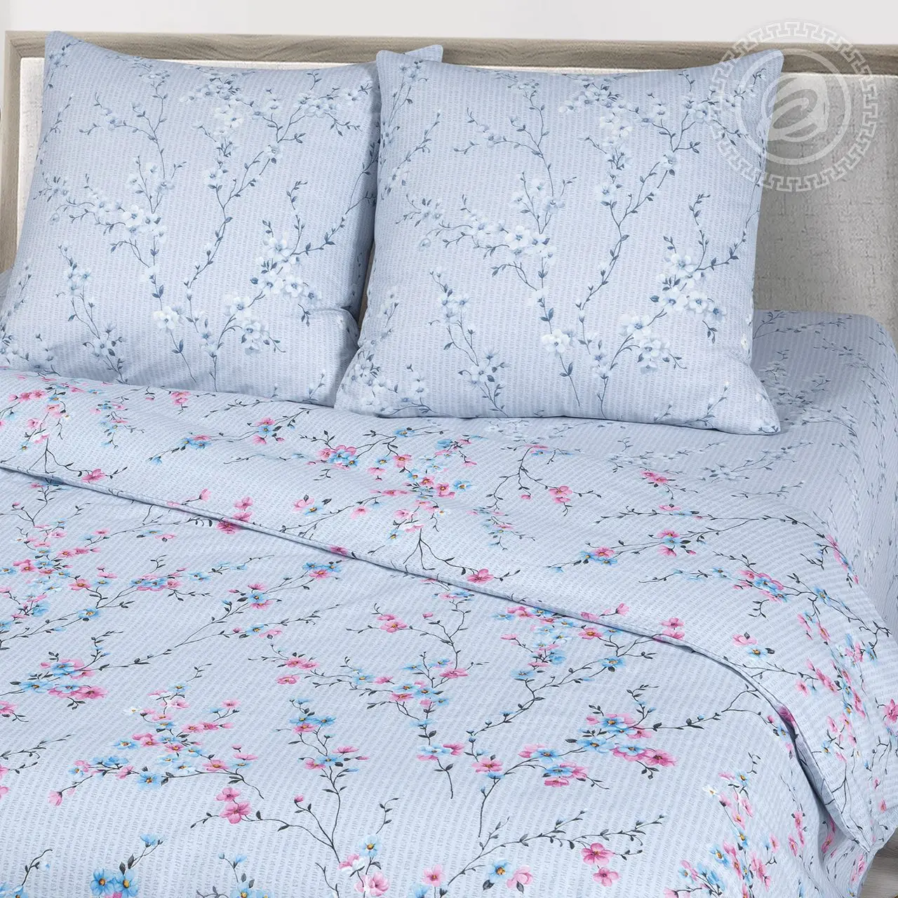 Постельное белье АртПостель Бязь Премиум 100% хлопок Гейша 1 5 спальный 2-х Макси