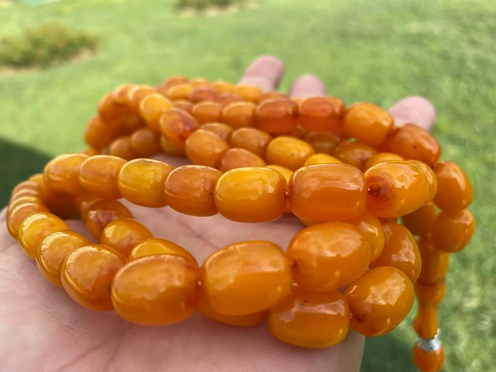 

Ottoman Faturan German Amber Sandalous Misbaha Prayer Beads Islamic Gift Tasbih Tasbeeh Tasbeh Rosary Tasbih