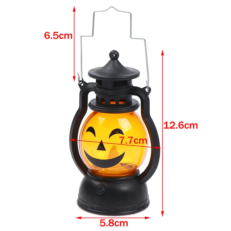 Тыква череп светодиодный фонарь пони украшение на Хэллоуин реквизит креативный