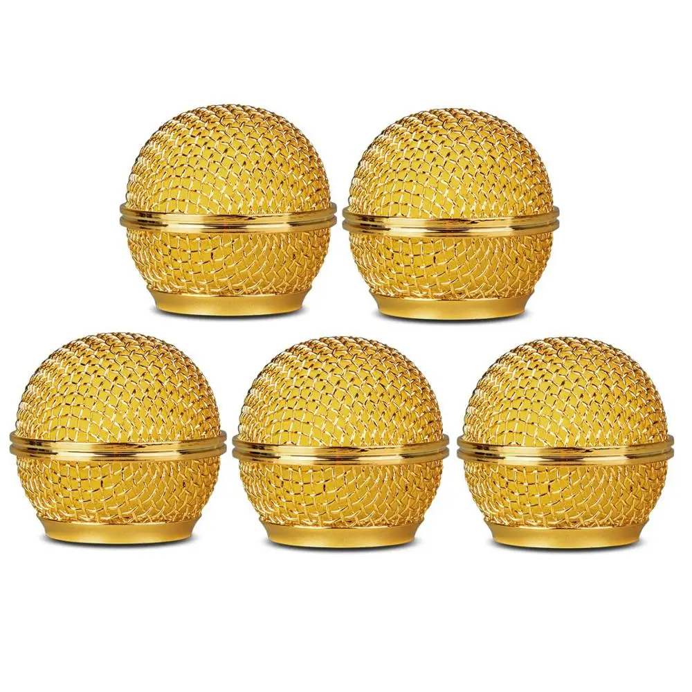 Микрофонная решетка для микрофона Shure SM58 565SD LC позолоченная|microphone grill|microphone