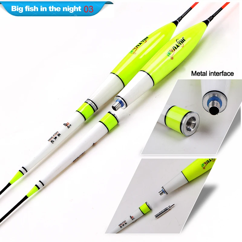 1Pcs Night Fishing Float Light Great Buoyance Glowing Luminous Carp Bobbers Electronic Accessories Winter fishing | Спорт и