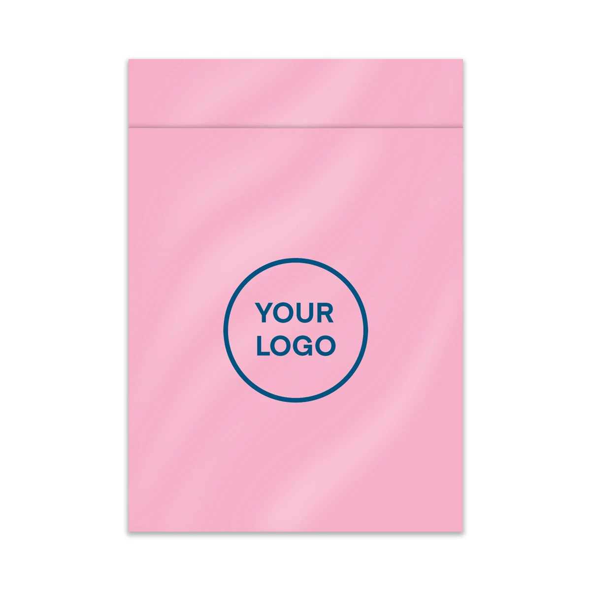 Розовые пластиковые пакеты для почтовых отправлений полиэтиленовые с