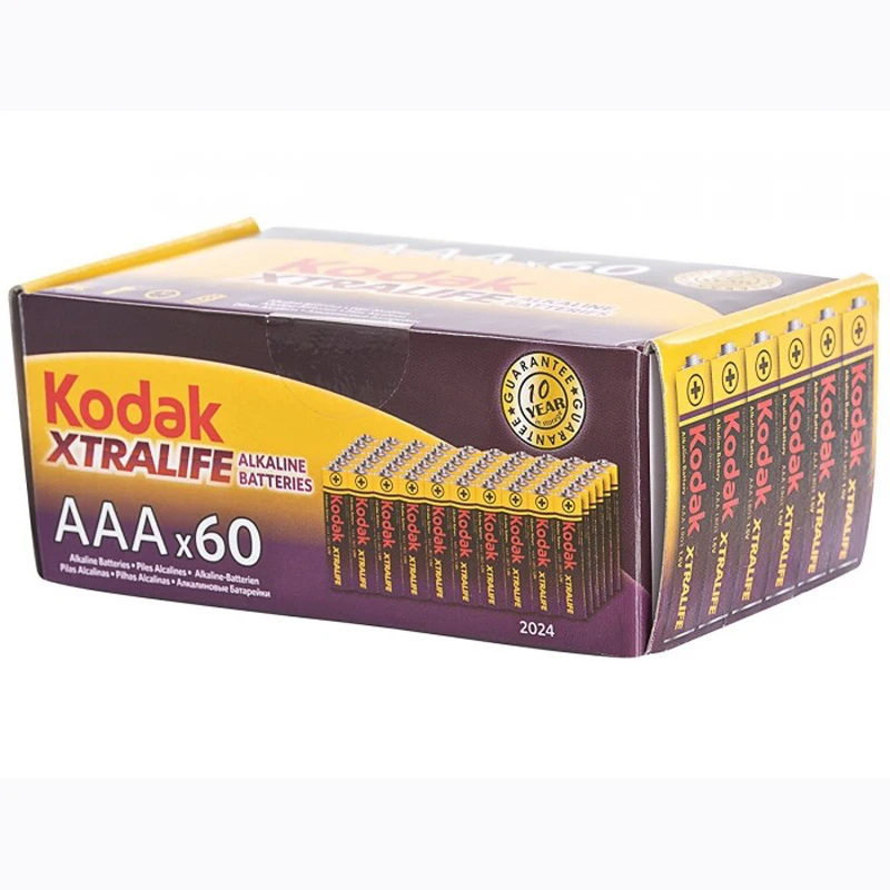 Щелочные батареи блистер AA и AAA KODAK Xtralife ALKALINAS POWER LR6 LR3 1 5 В | Электроника