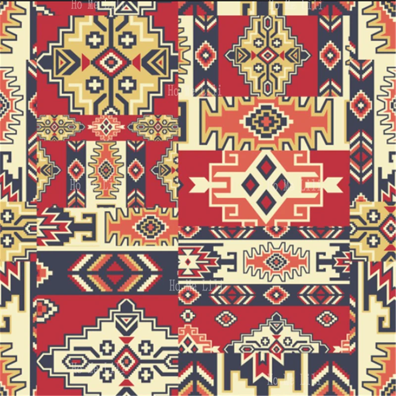 Плитка для соревнований этнический векторный текстильный дизайн абстрактный
