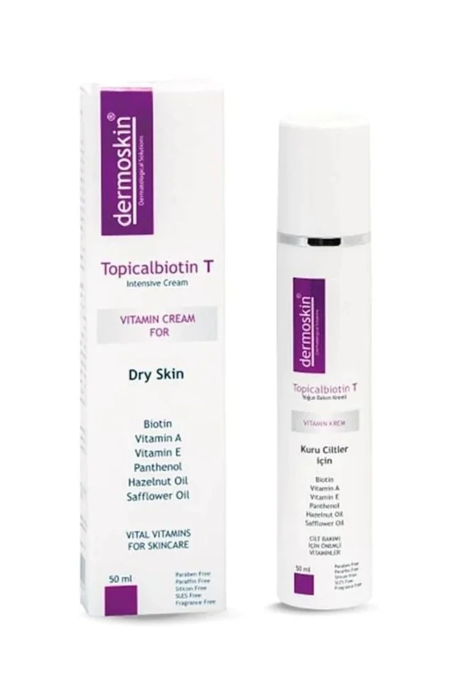 Dermoskin Topicalbiotin T Vitamin Cream-Dry Skin 412136743