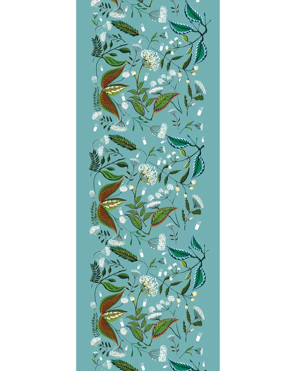 

100% хлопок, натуральная настольная дорожка, рандомный Печатный Высококачественный красочный обеденный стол, украшение для дома, стильный Ба...