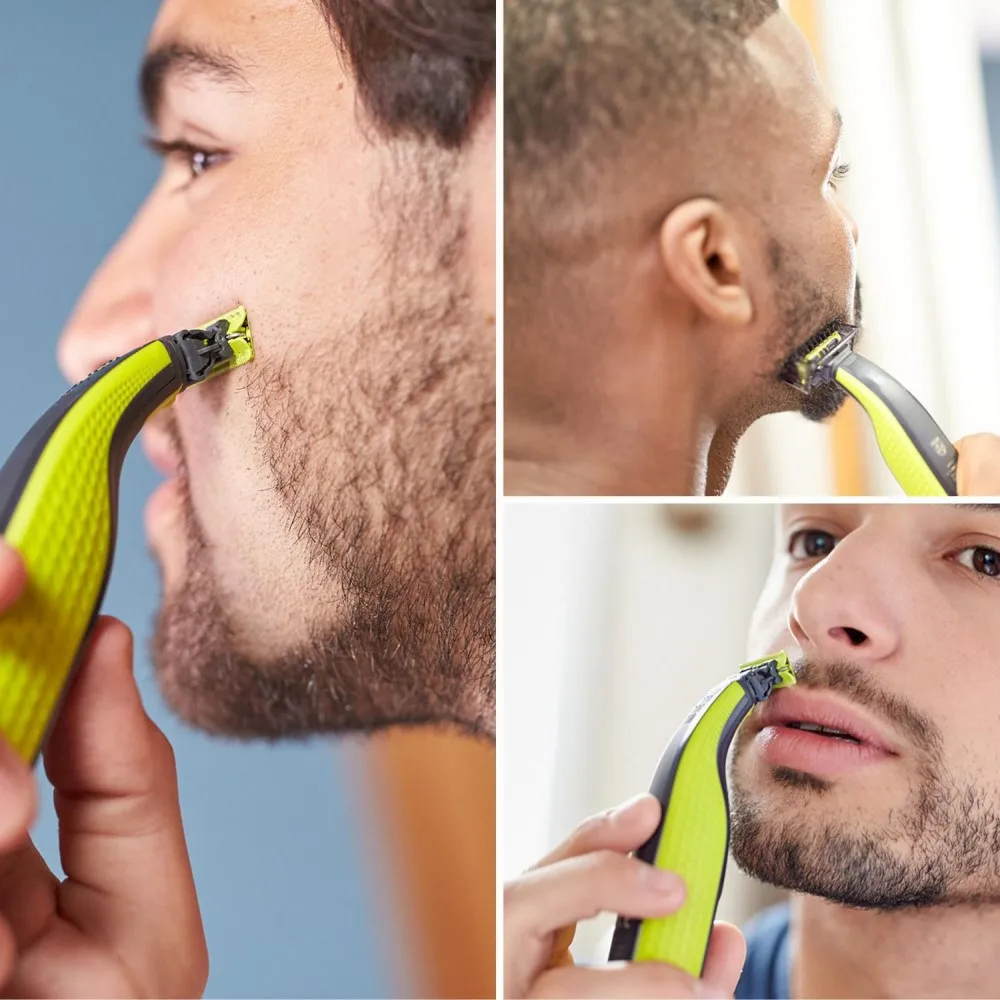 Как разобрать триммер филипс one blade Оригинальная Бритва Philips OneBlade 2520, электробритва с 3 насадками, Водонепр