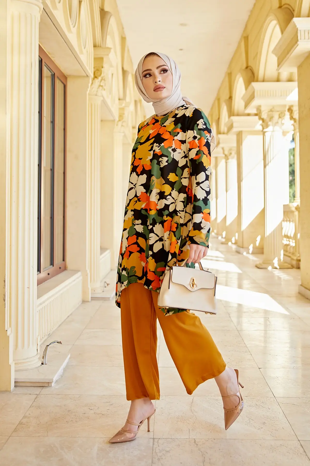 

2021 Summer Season Women Hijab Double Suit Combination 100% Lycra Pegasus Fabric No Underwear Fashion Quality Seasonal Elegant