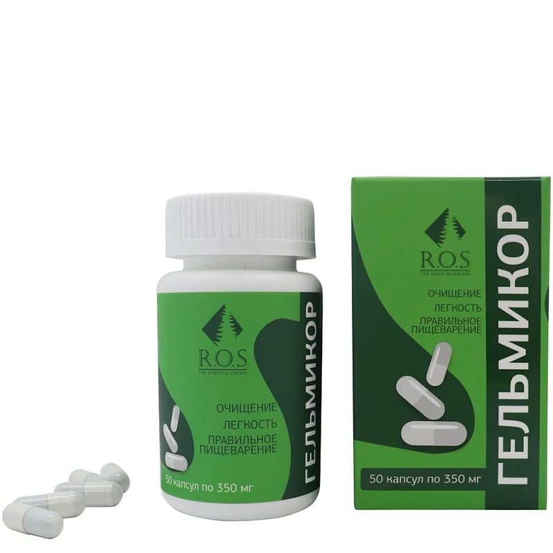 Гельмикор - натуральное антипаразитарное растительное средство для эффективной