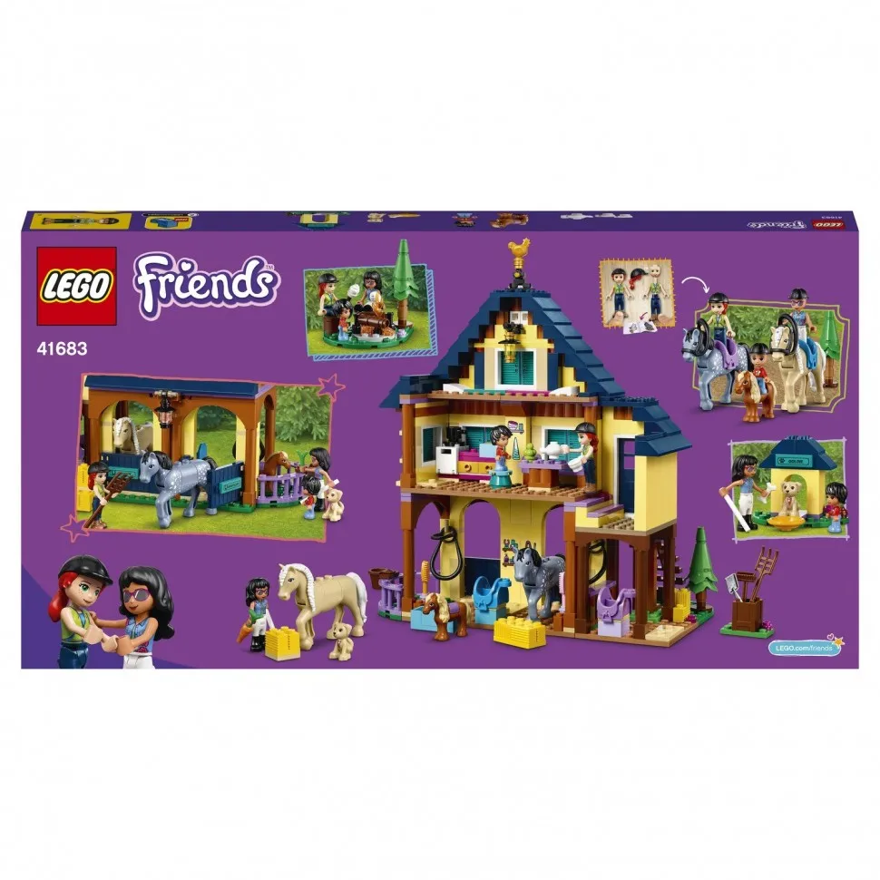 Конструктор LEGO Friends Лесной клуб верховой езды 41683 | Игрушки и хобби