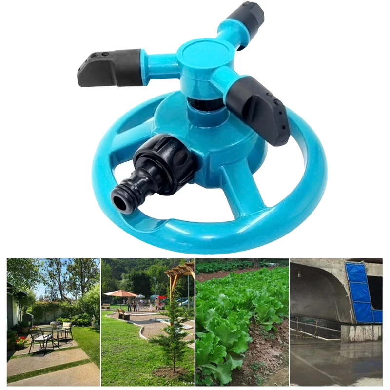 Автоматический садовый разбрызгиватель вращающийся на 360 градусов |