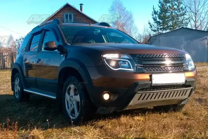 Решетка радиатора для Renault Duster I 2010 ~ 2018 из АБС-пластика декоративный дизайн