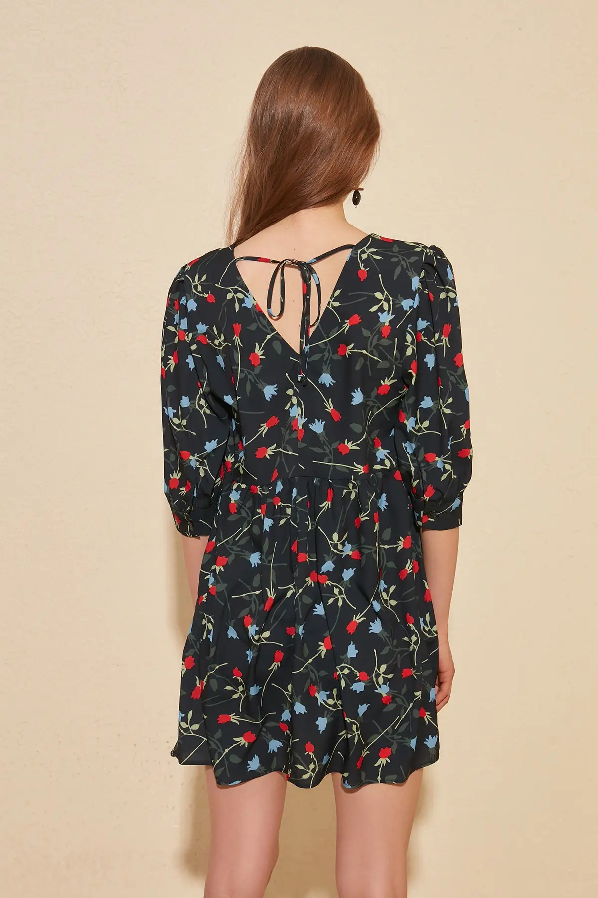 Платье с цветочным принтом TWOSS20EL0637 | Женская одежда