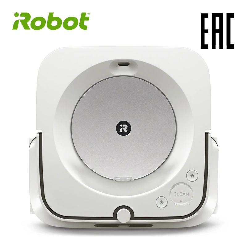 iRobot Braava Jet M6 - Робот полотер для ежедневной влажной уборки полов дома | Бытовая