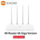 Роутер Xiaomi 4A Gigabit edition 2,4 ГГц + 5 ГГц WiFi DDR3 с высоким коэффициентом усиления 4 антенны управление приложением Mi роутер 4A WiFi повторный роутер Xiaomi
