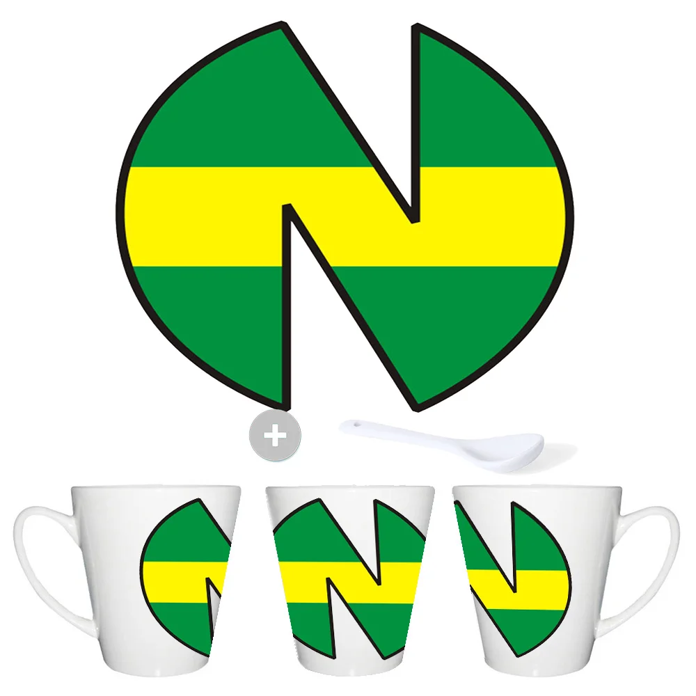 Кружка с коническим логотипом новая команда Оливер коническая кружка|Кружки| |