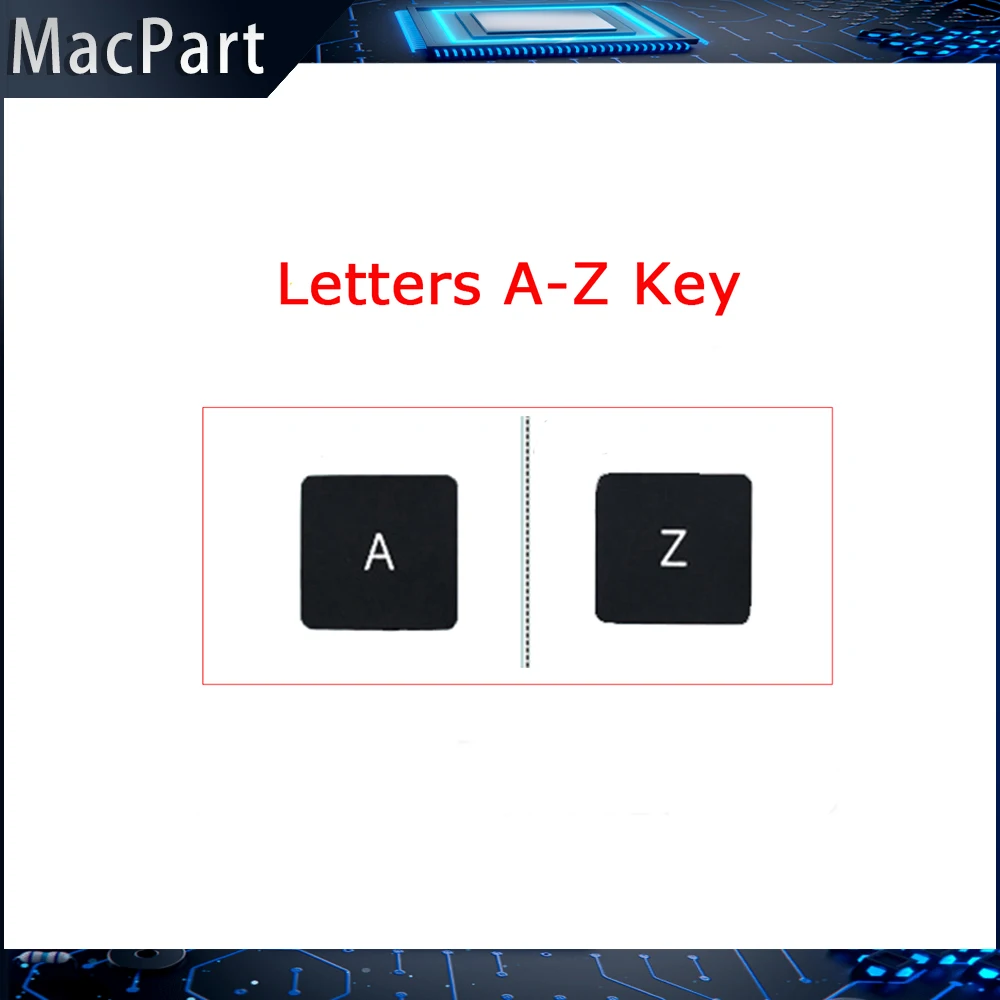 Original A1706 Keycap for MacBook Pro 15“ A1707 A1708 Key Letters 2016 2017 US Layout Replacement | Компьютеры и офис