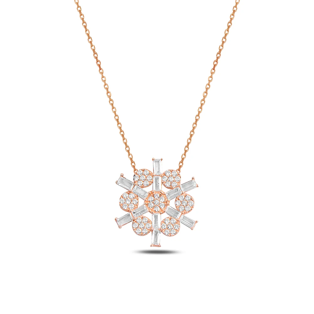 

Silver Snowflake Necklace