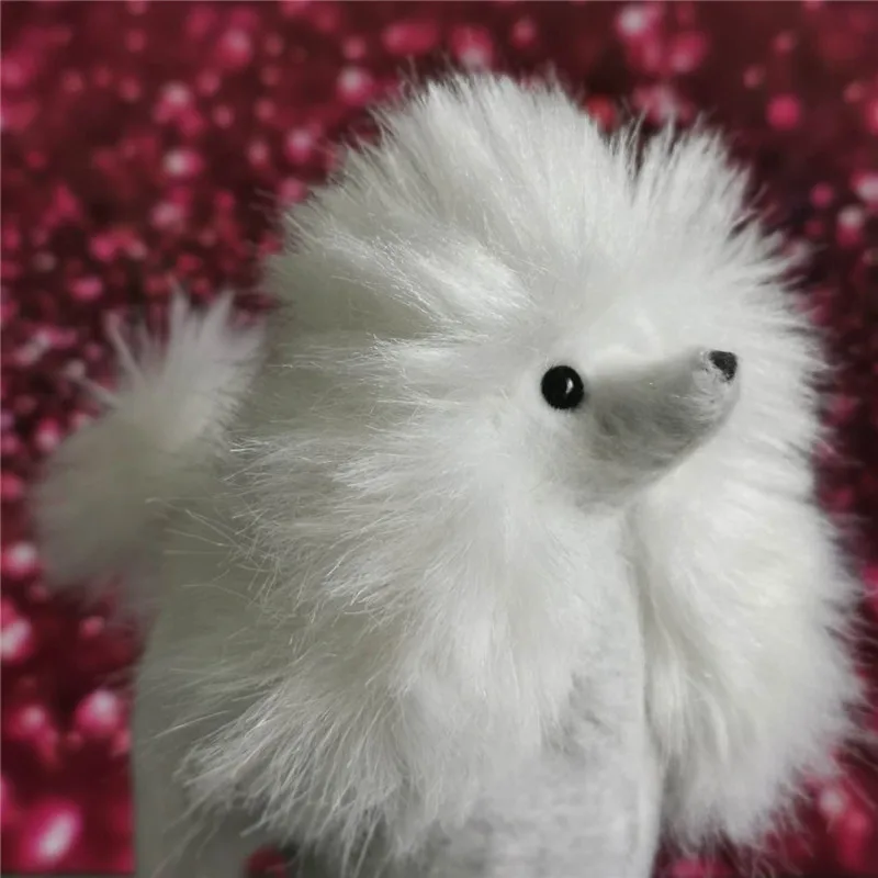 Пудель бионическая фигура милый щенок подарок на День святого Валентина для