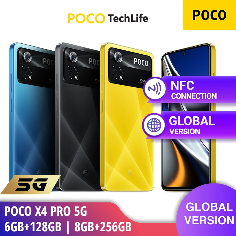 Ceny Wersja Globalna POCO X4 Pro 5G - Snapdragon 695, Potrójna Kamera 108MP, ładowanie Turbo 67W Kup Wersja Globalna POCO X4 Pro 5G - Snapdragon 695, Potrójna Kamera 108MP, ładowanie Turbo 67W