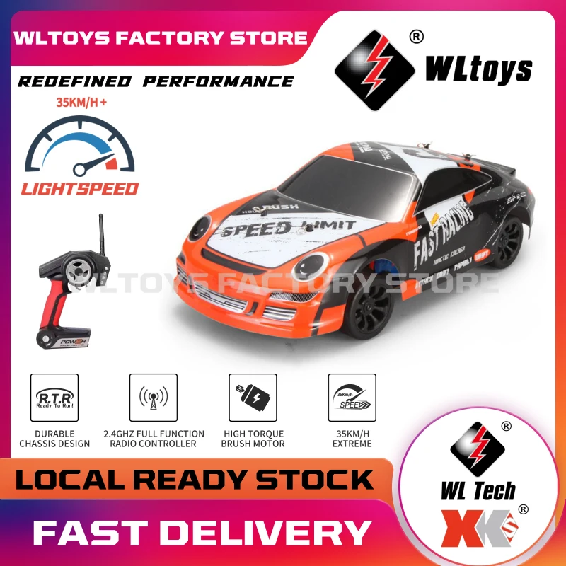 

Машинка с дистанционным управлением Wltoys A252, Гоночная машина для пустыни, внедорожника, ралли, максимальная скорость 35 км/ч, 1/24 4wd, 2,4g