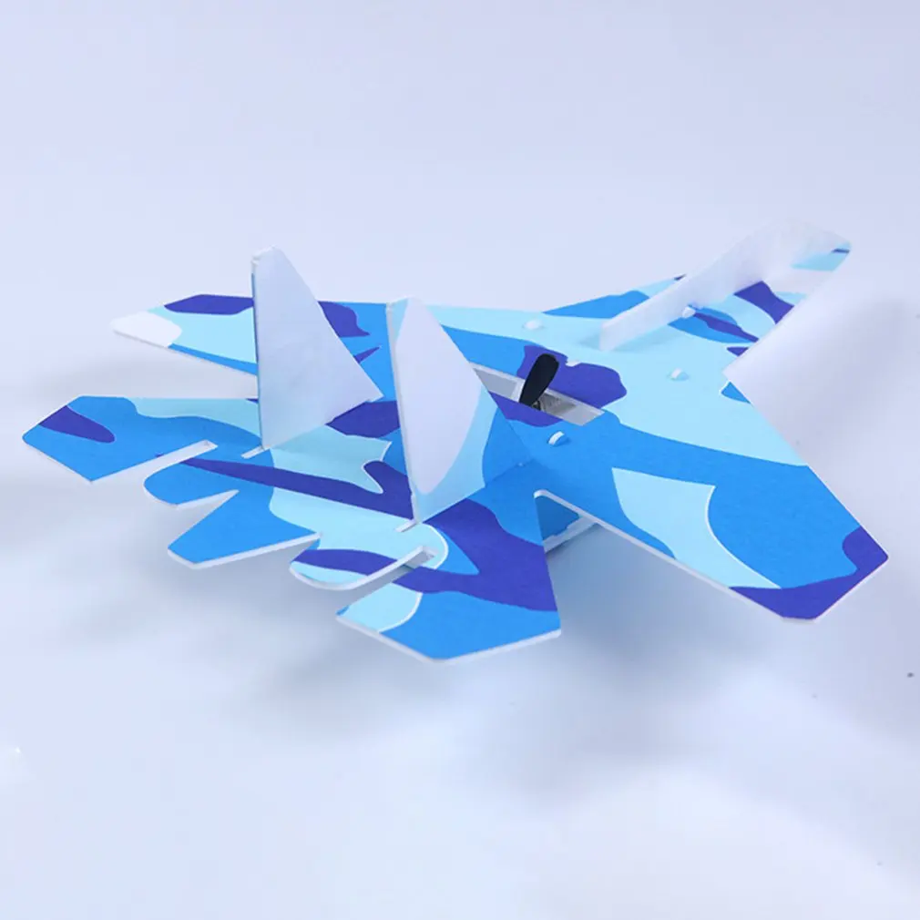 Модель самолета Su27 сделай сам из пенопласта катапульта игрушки для детей