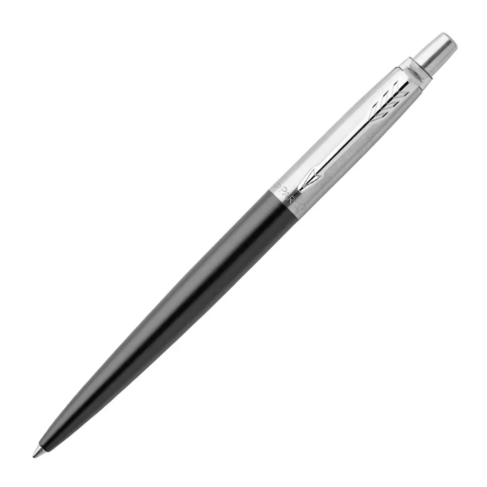 Parker Jotter Ballpoint Pen Black CT, Medium Nib, Gift Box, Luxury Pen, Office and School Supplies