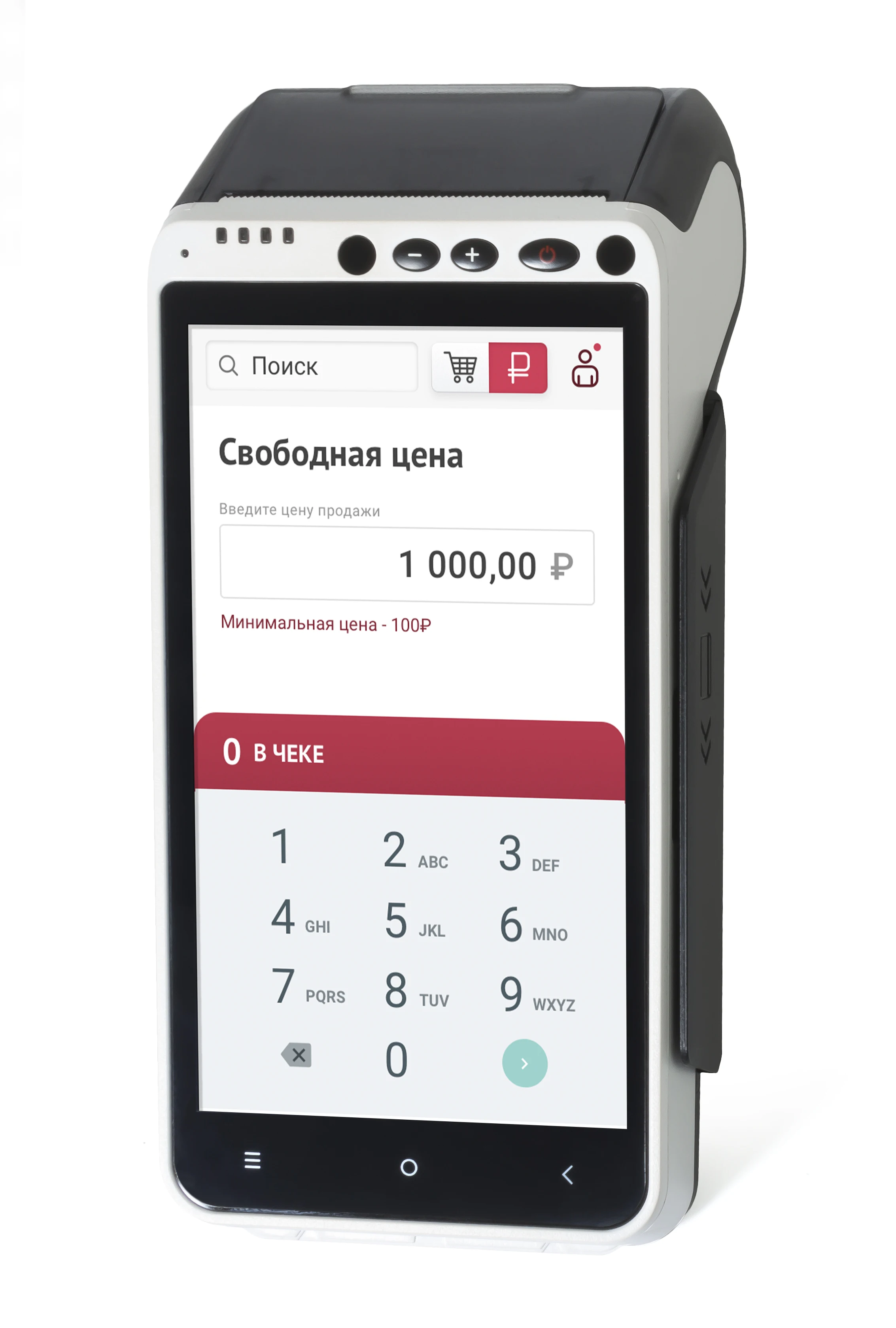 Онлайн-касса ШТРИХ-СМАРТПОС-Ф МИНИ без ФН