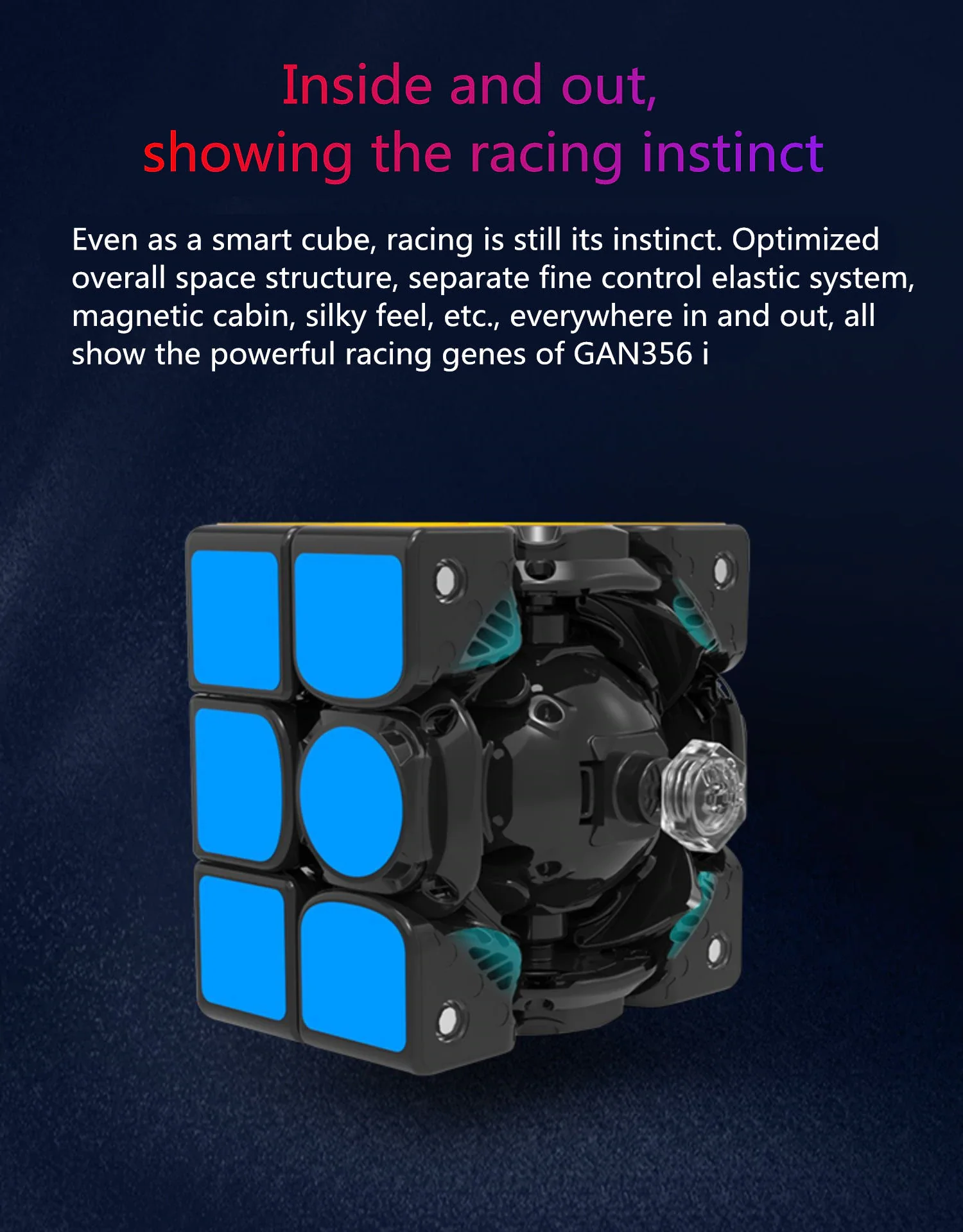 GAN356 i Magnetic 3x3 Magic Cube GAN356i 3x3 cube gans 3x3x3 cube Magnetic Online Competition Cube GAN 356 i Magnetic Magic cubo