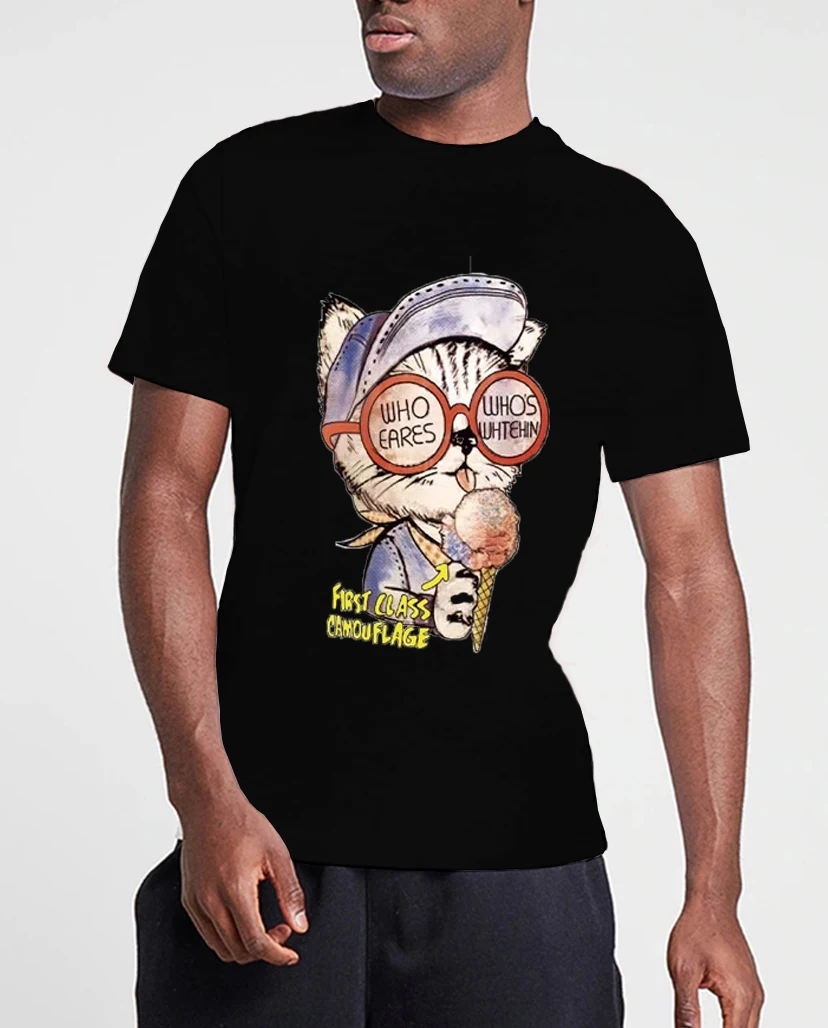 

Men's T-Shirt Basic Printing Short Sleeve Red Cartoon Top Casual O-Neck Stretch Fabric Youth Men's Fashion Comfortable Shirt