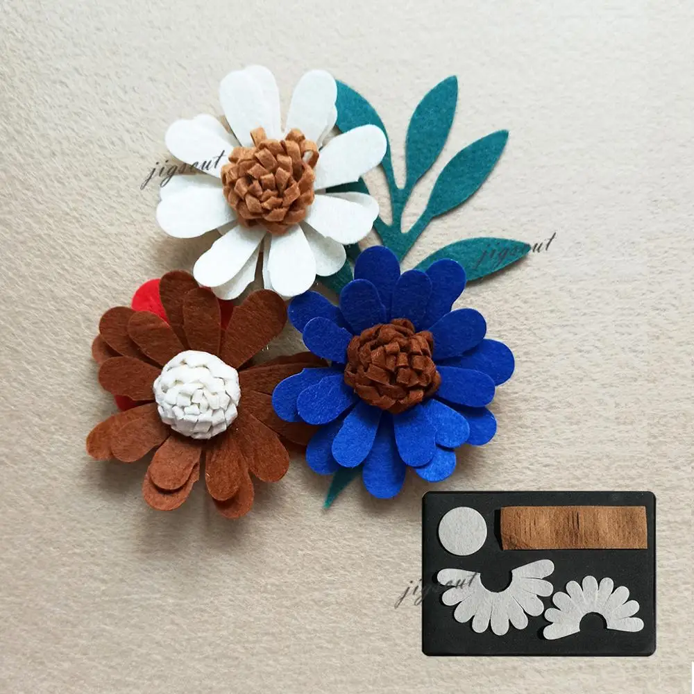 

Multi petal shapes scrapbooking Flower cutting die SMR-FL0090