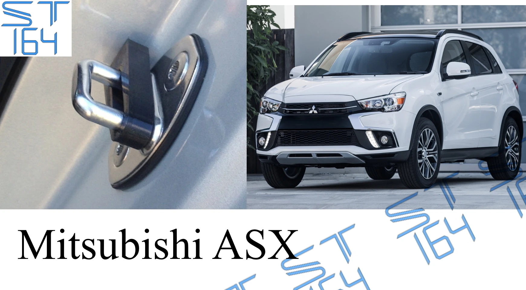 Демпферы замков дверей Mitsubishi ASX | Автомобили и мотоциклы