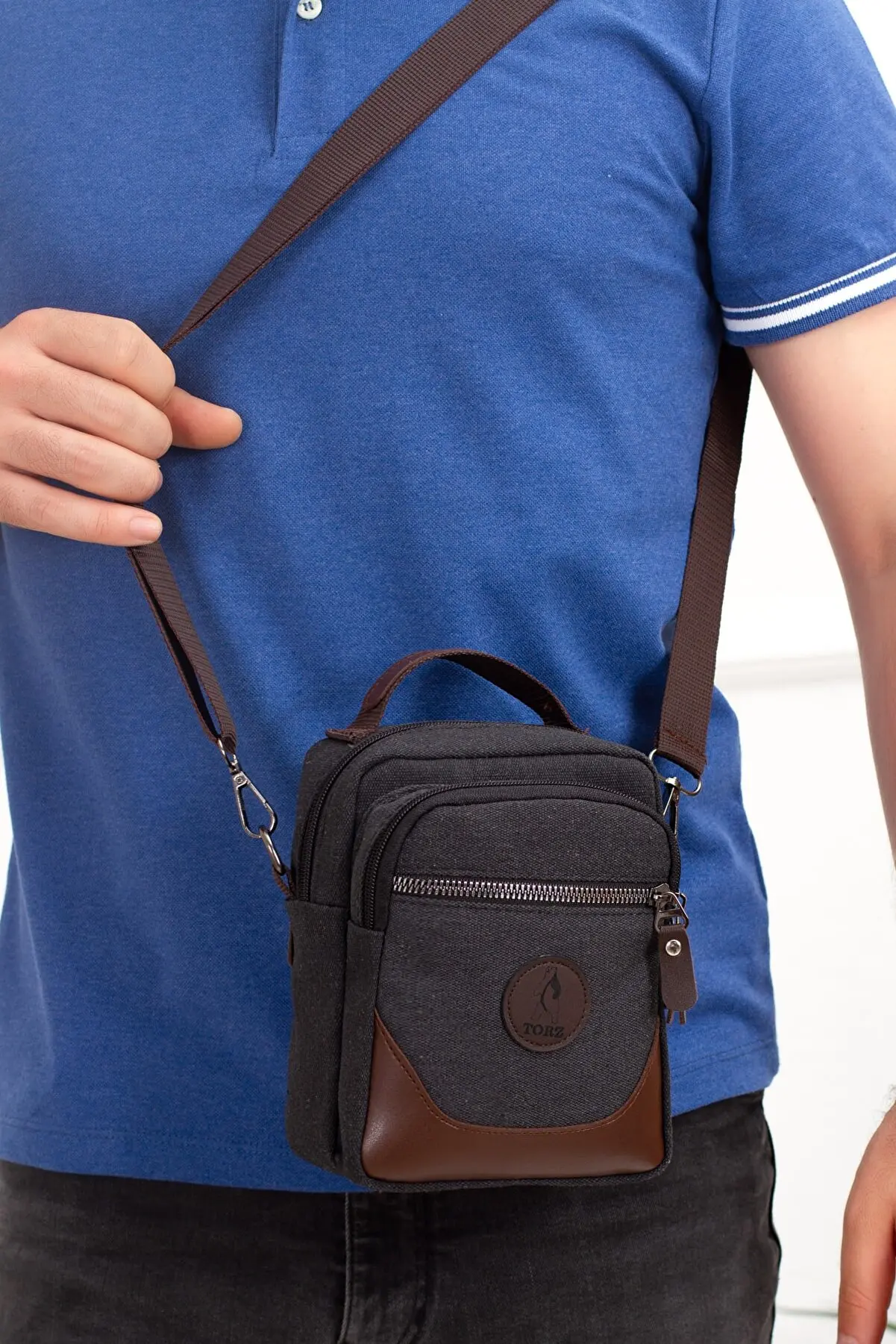 To male Hand Bag Shoulder Strap Wallet Phone Bag shoulder cross body shoulder bags multi-pocket bag men's bag fashion