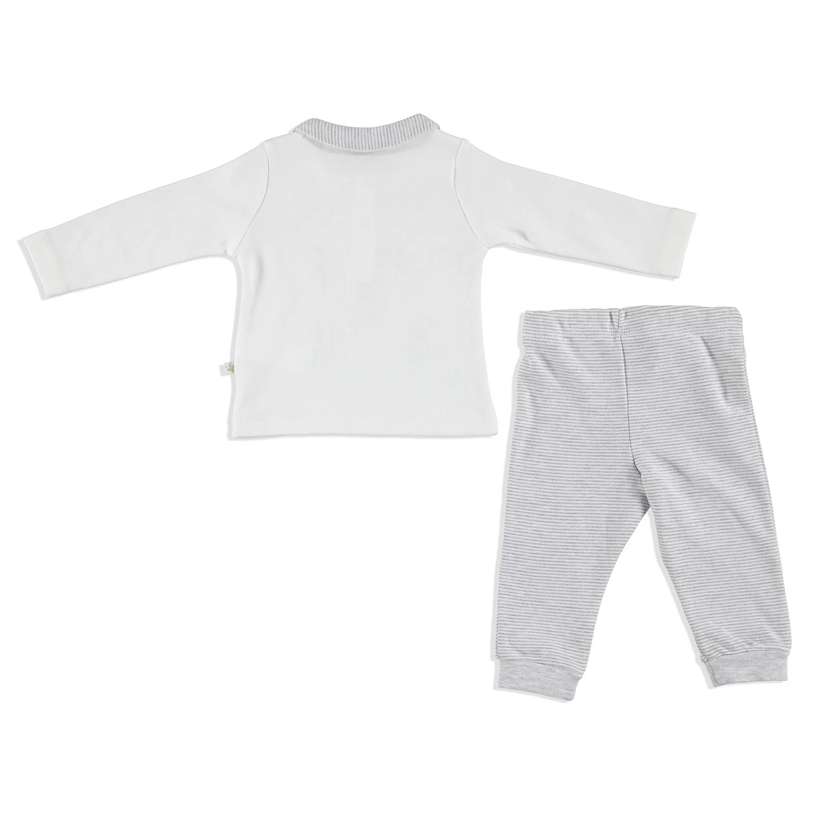 Ebebek For My Baby/зимняя футболка поло Picoli свитер с воротником и штаны комплект из 2