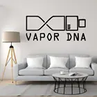 Паровая ДНК Vape Настенная Наклейка виниловая наклейка Vape Store и домашний Декор Съемный A003205